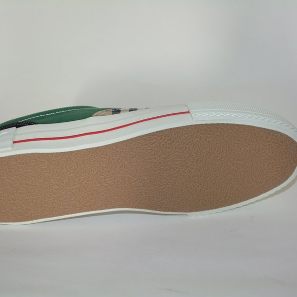 NWT BURBERRY MENS  ARCHIVE CALF SUEDE COTTON VINTAGE CHECK COLOUR - BLOCK SNEAKE - Picture 9 of 10